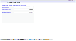 Desktop Screenshot of cimmeria.com